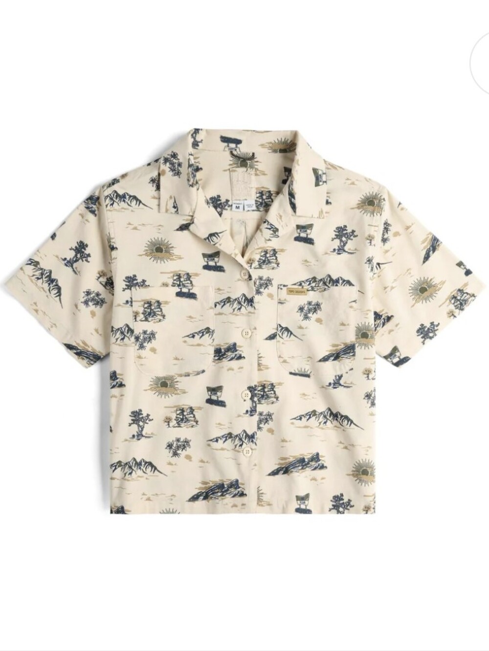 Topo Designs Women's Daytripper Short Sleeve Shirt in Westbound